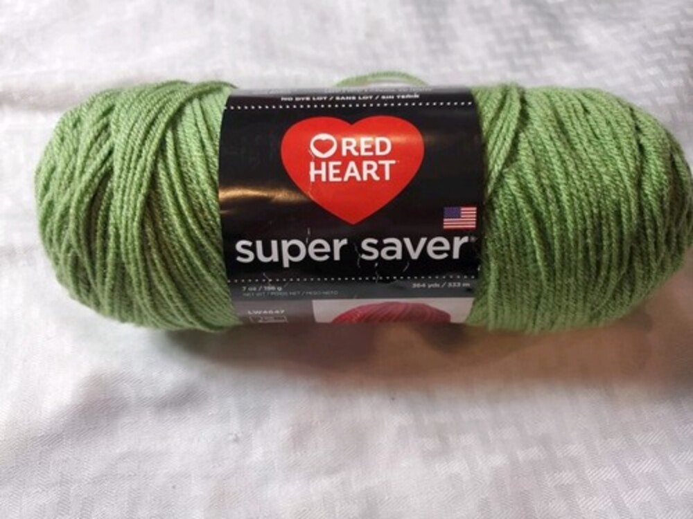 Spinrite Red Heart Super Saver Yarn - Tea Leaf, 1 Skein 7oz